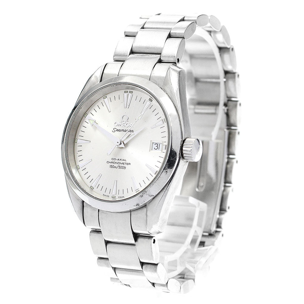 OMEGA Seamaster Aqua Terra 2504.30 Date Silver Dial Automatic Boy's Watch_900949