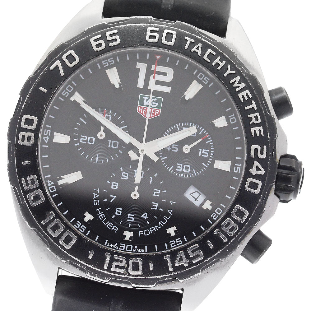 TAG HEUER Formula 1 CAZ1110 Chronograph black Dial Quartz Men's Watch_900954