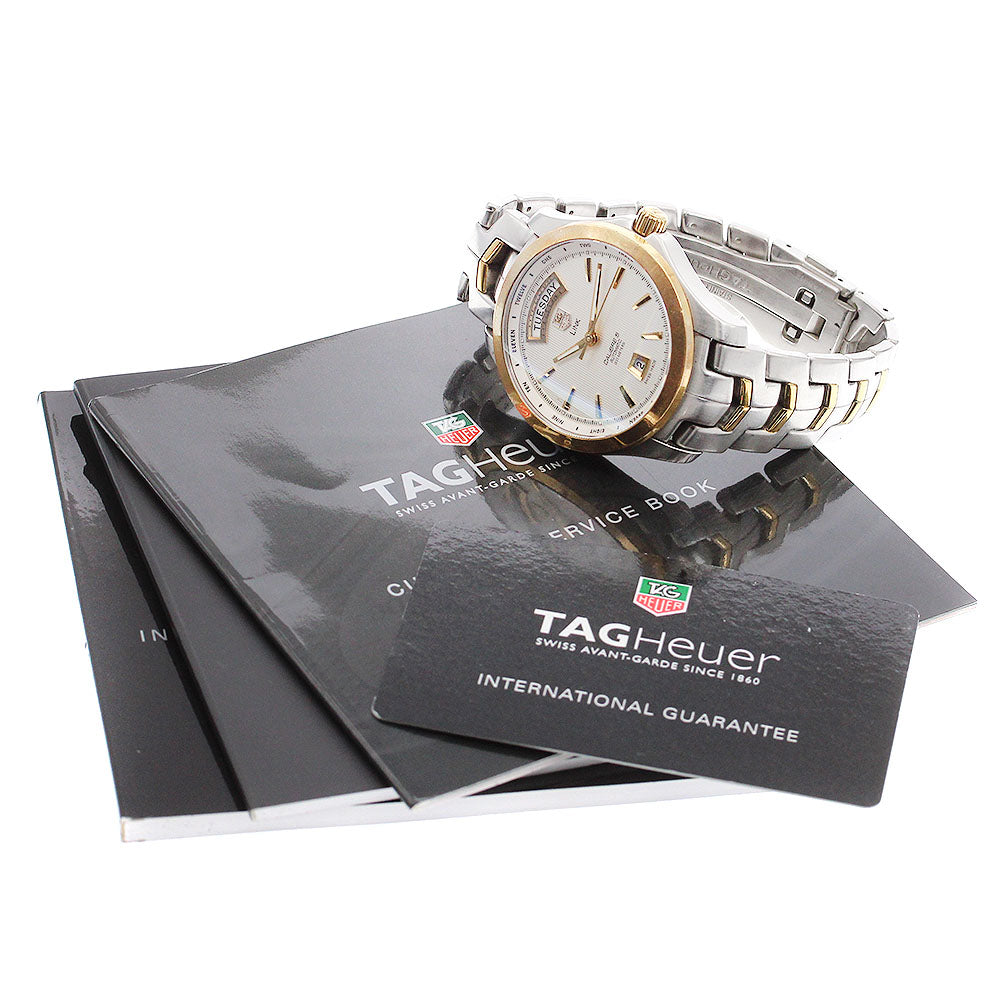 TAG HEUER Link caliber 5 WJF2050.BB0593 Day date Automatic Men's Watch_900959