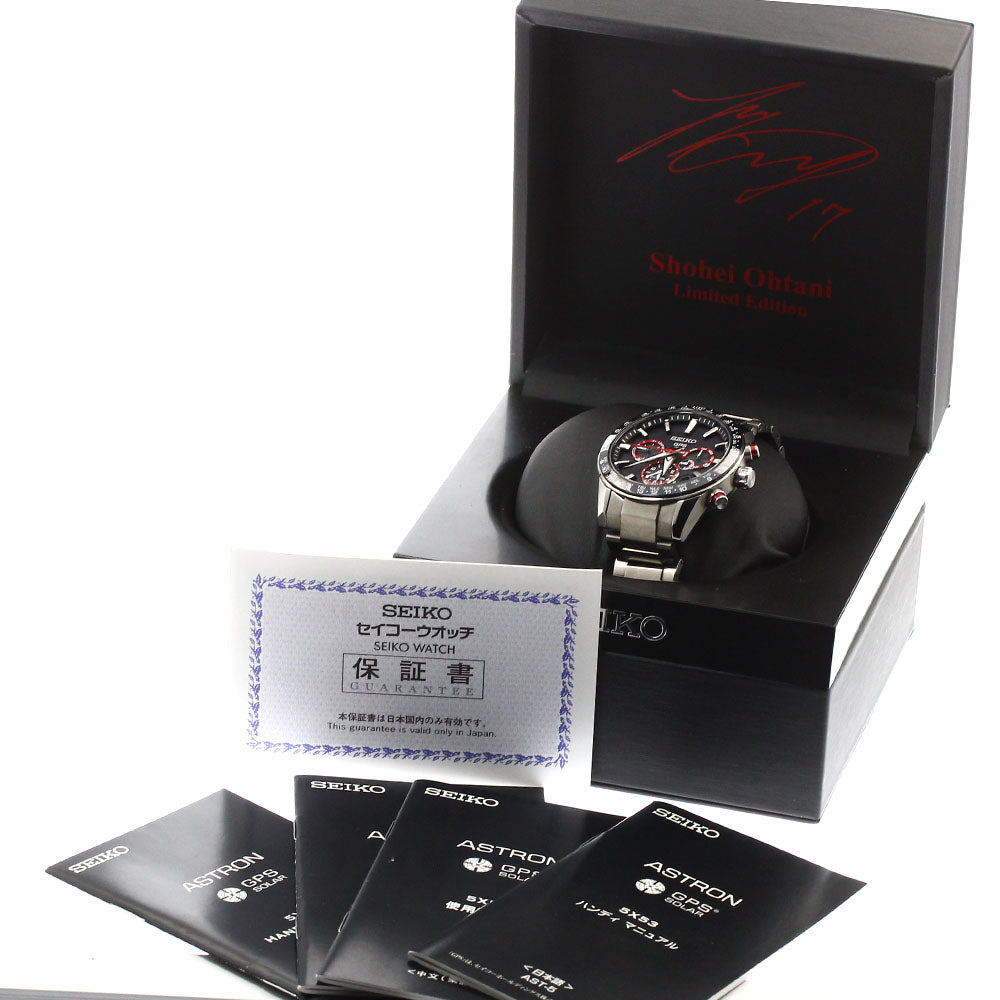 SEIKO Astron Shohei Ohtani 2019 Limited Edition SBXC017/5X53-0AF0 Men's_900997