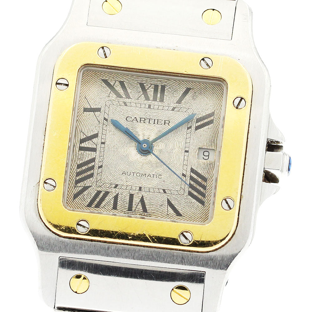 CARTIER Santos GalbeeLM W20058C4 YG2 tone Automatic Men's Watch_901003