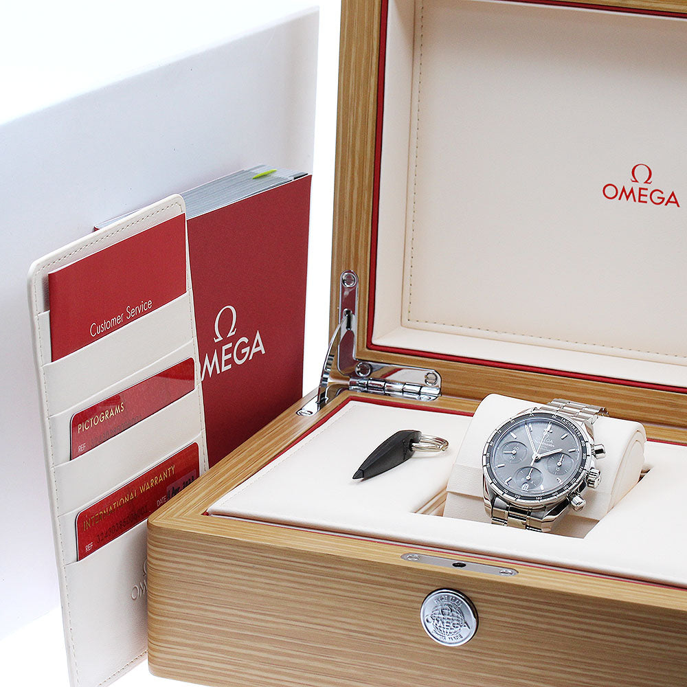 OMEGA Speedmaster 38 Co-Axial 324.30.38.50.06.001 Automatic Boy's Watch_901019