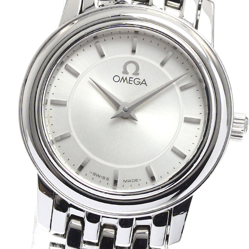 OMEGA De Ville Prestige 4570.31 Silver Dial Quartz Ladies Watch_901028