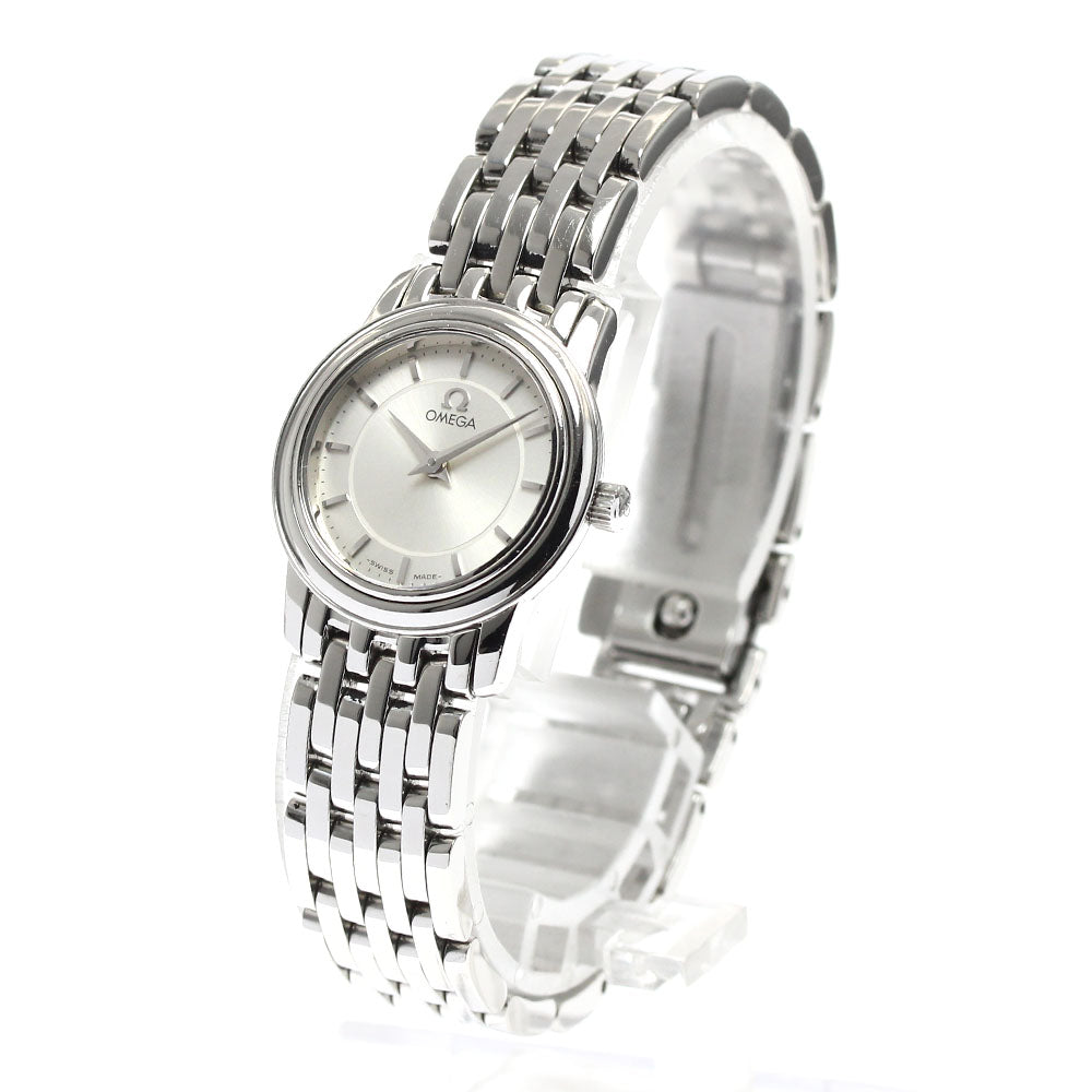 OMEGA De Ville Prestige 4570.31 Silver Dial Quartz Ladies Watch_901028