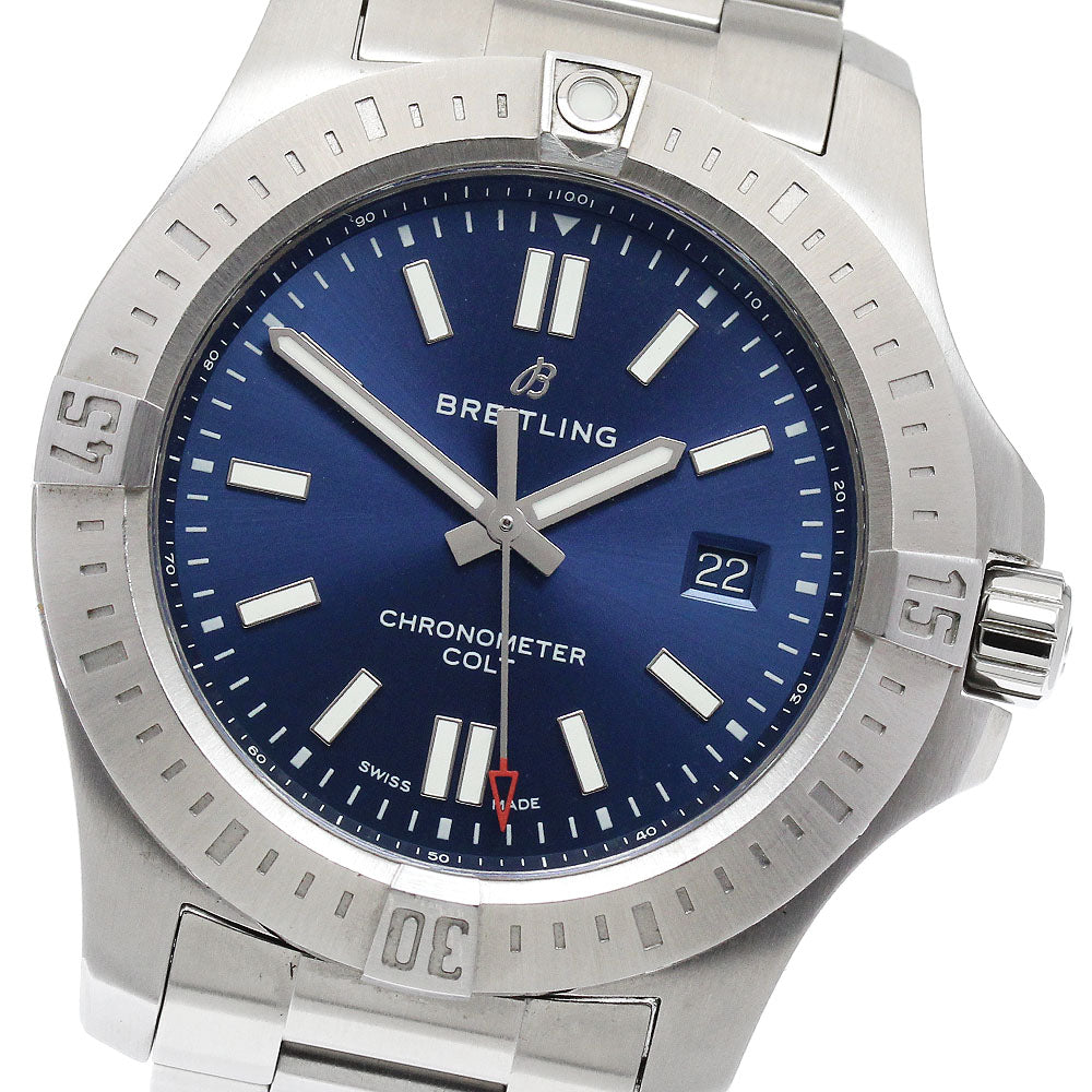 BREITLING Colt A17388 Date Navy Dial Automatic Men's Watch_901039
