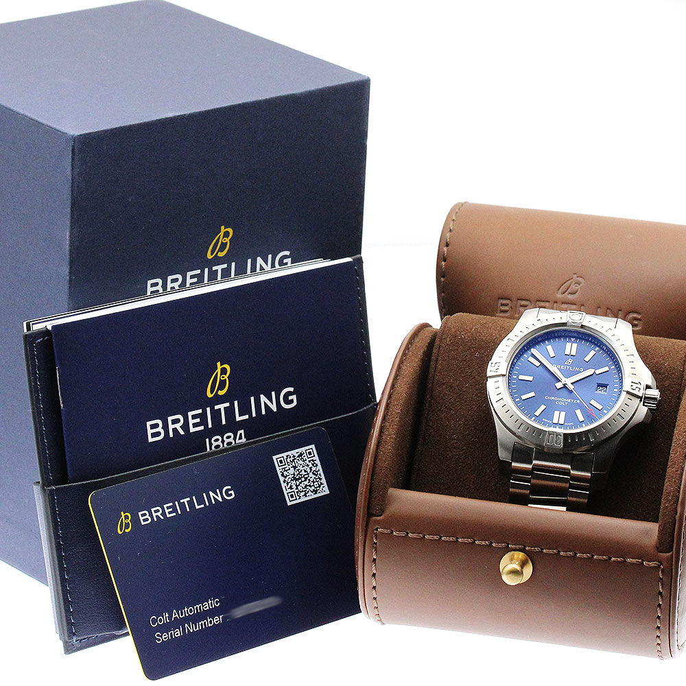 BREITLING Colt A17388 Date Navy Dial Automatic Men's Watch_901039