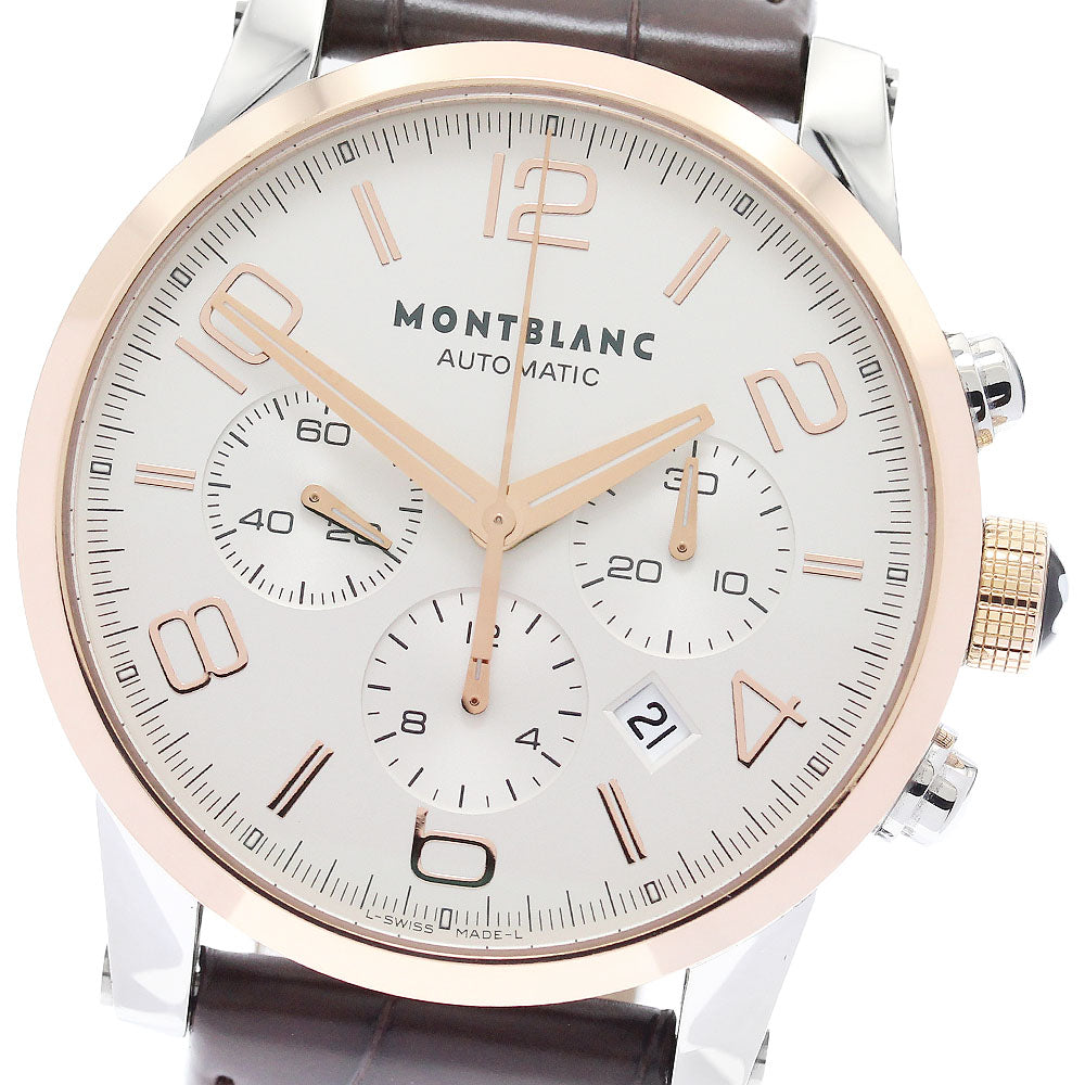 MONTBLANC Time walker 7141 Chronograph Silver Dial Automatic Men's Watch_901047