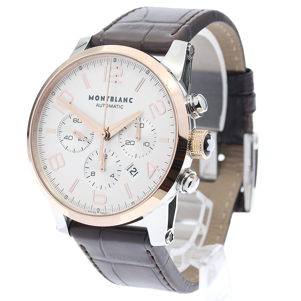 MONTBLANC Time walker 7141 Chronograph Silver Dial Automatic Men's Watch_901047