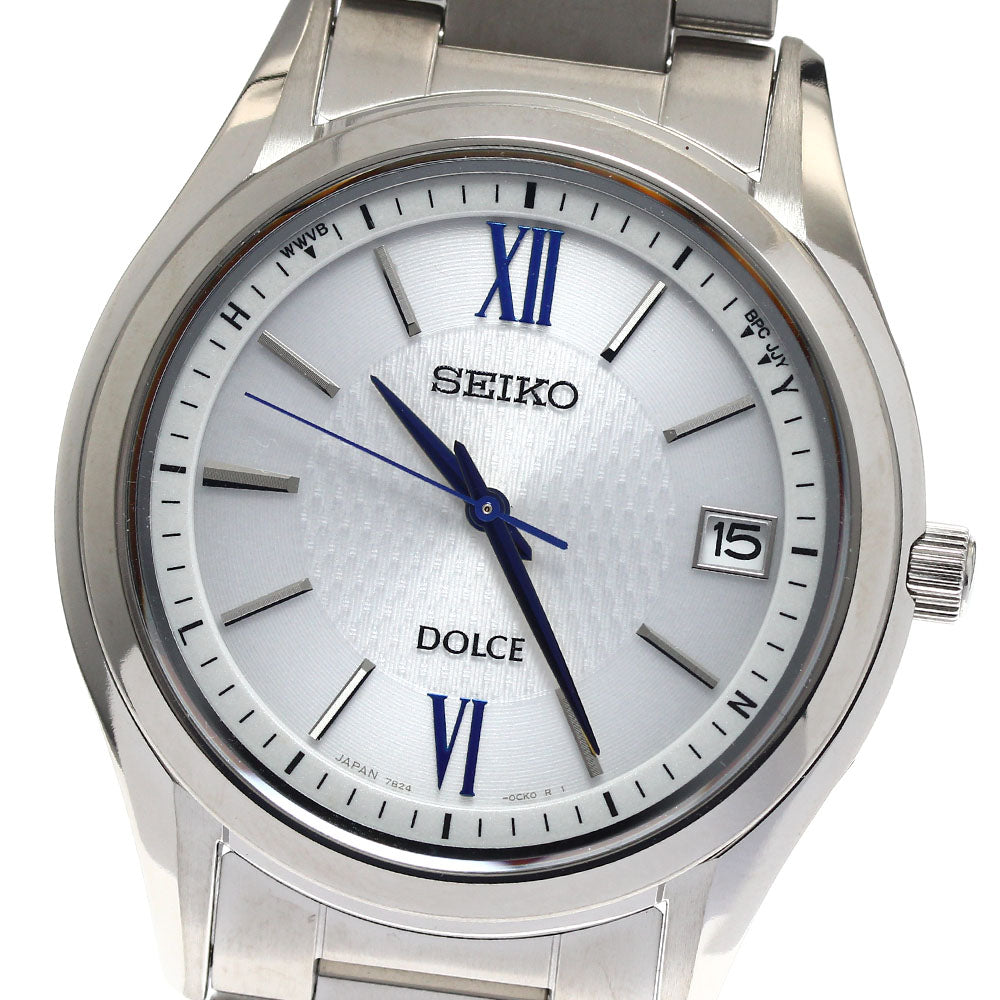 SEIKO Dolce Exceline SADZ185/7B24-0BM0 Solar Powered Radio Men's Watch_901070