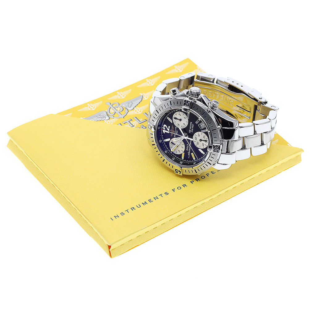 BREITLING Colt Chrono Ocean A53350 Date black Dial Quartz Men's Watch_901072