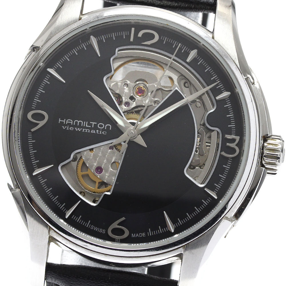 HAMILTON Jazzmaster Viewmatic H325650 Open heart Automatic Men's Watch_901092