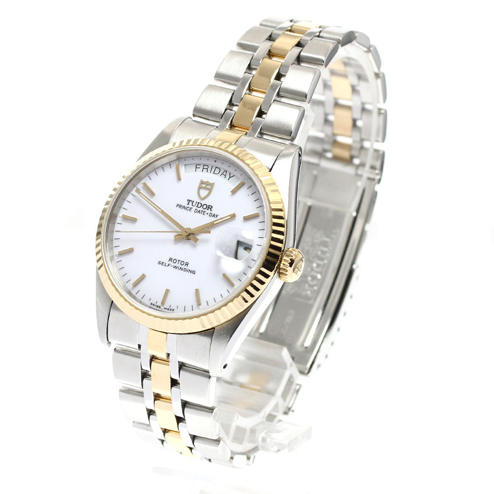 TUDOR Prince Date Day 76213 white Dial Automatic Men's Watch_901109