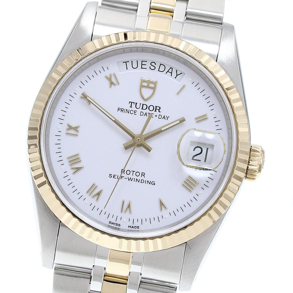 TUDOR Prince Date Day 76213 cal.2834-2 White Dial Automatic Men's Watch_901127