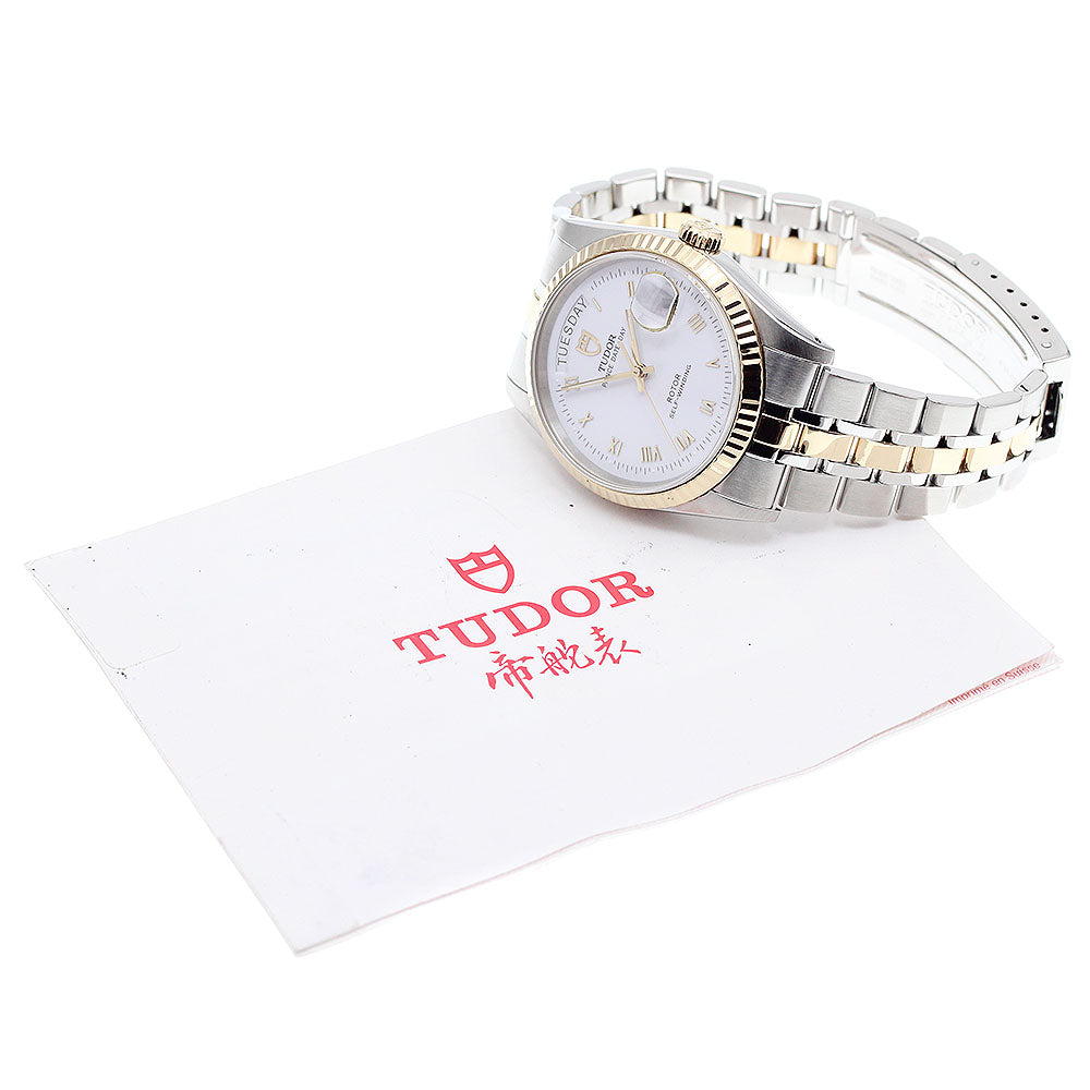 TUDOR Prince Date Day 76213 cal.2834-2 White Dial Automatic Men's Watch_901127