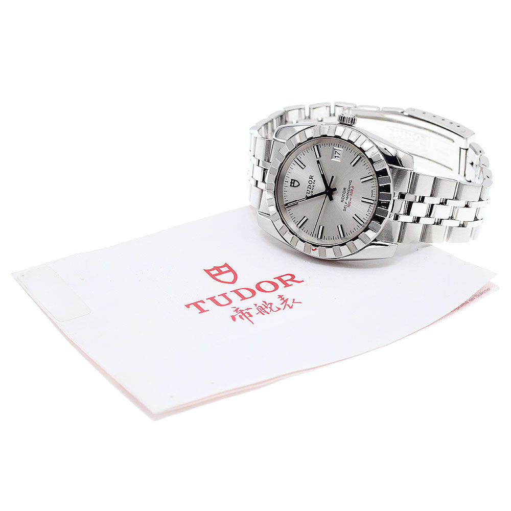 TUDOR Classic 21010 Date Silver Dial Automatic Men's Watch_901161