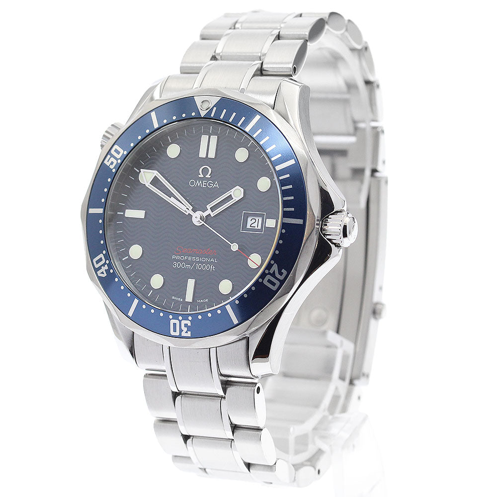OMEGA Seamaster300 Professional 2221.80 Date Navy Dial Quartz Men's Watch_901165