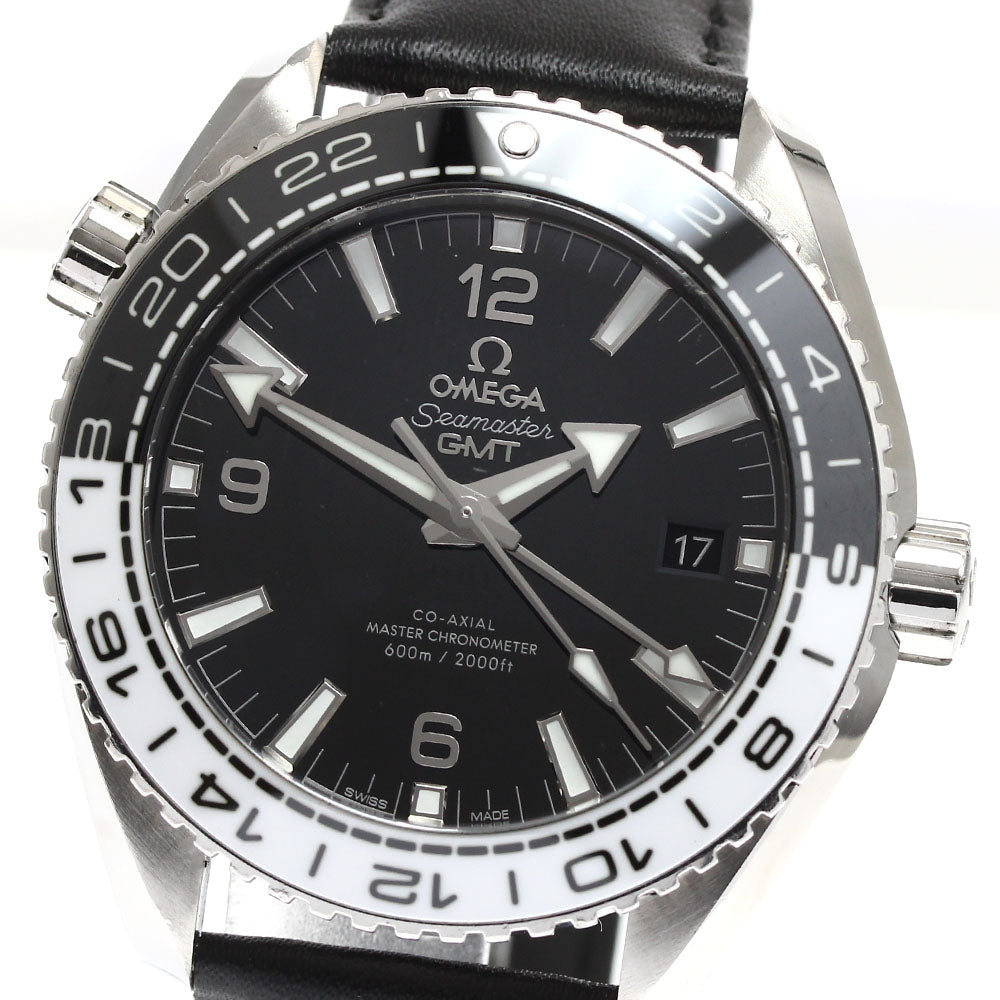 OMEGA Seamaster Planet Ocean 600M GMT black Dial Automatic Men's Watch_901166