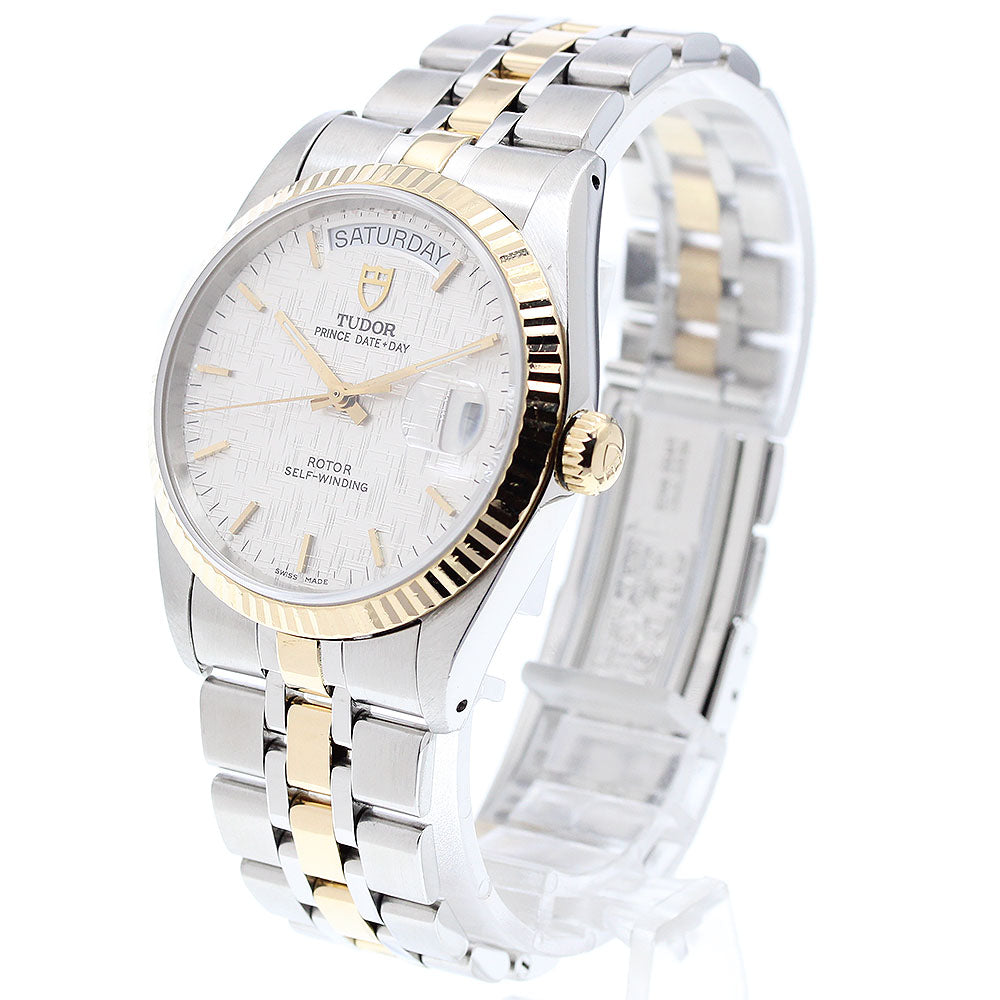 TUDOR Prince Date Day 76213 Silver Dial Automatic Men's Watch_901180