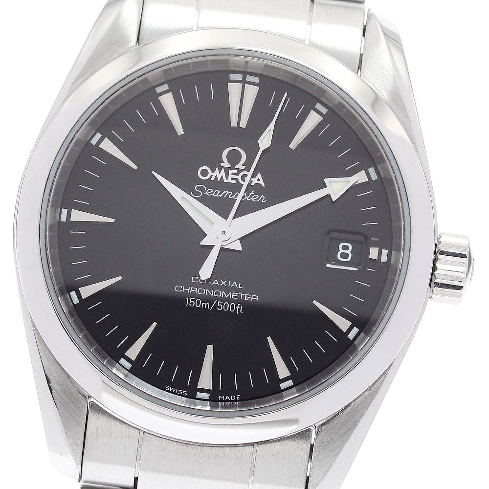 OMEGA Seamaster Aqua Terra 2504.50 Date black Dial Automatic Boy's Watch_901204