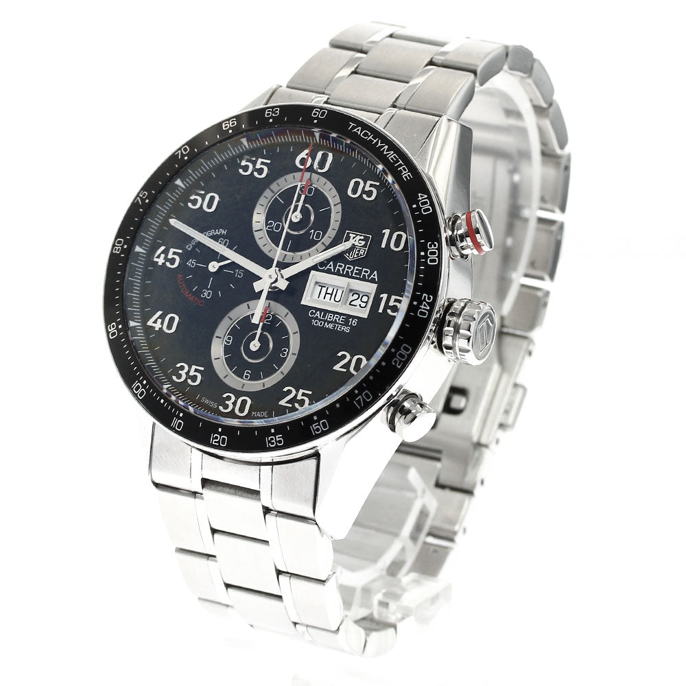 TAG HEUER Carrera CV2A10 Chronograph black Dial Automatic Men's Watch_901207