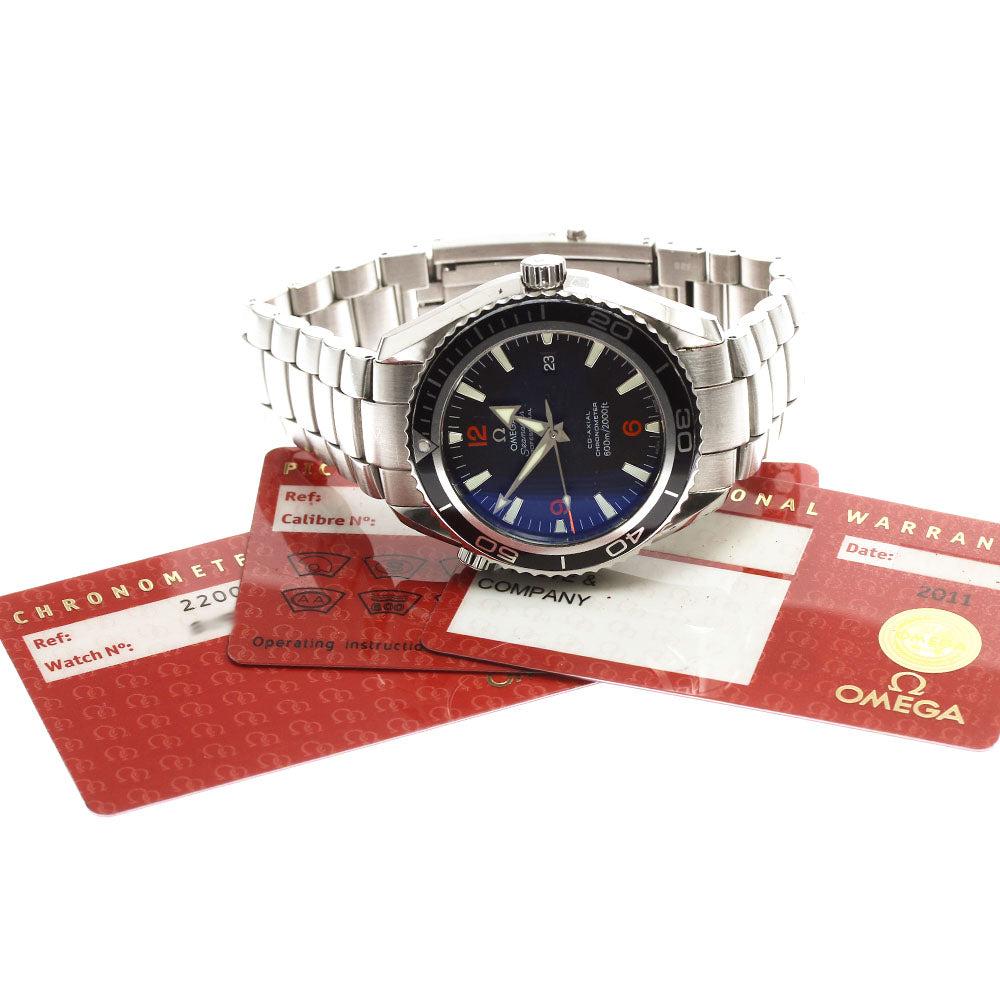 OMEGA Seamaster Planet Ocean 2200.51 Date Co-Axial Automatic Men's Watch_901210
