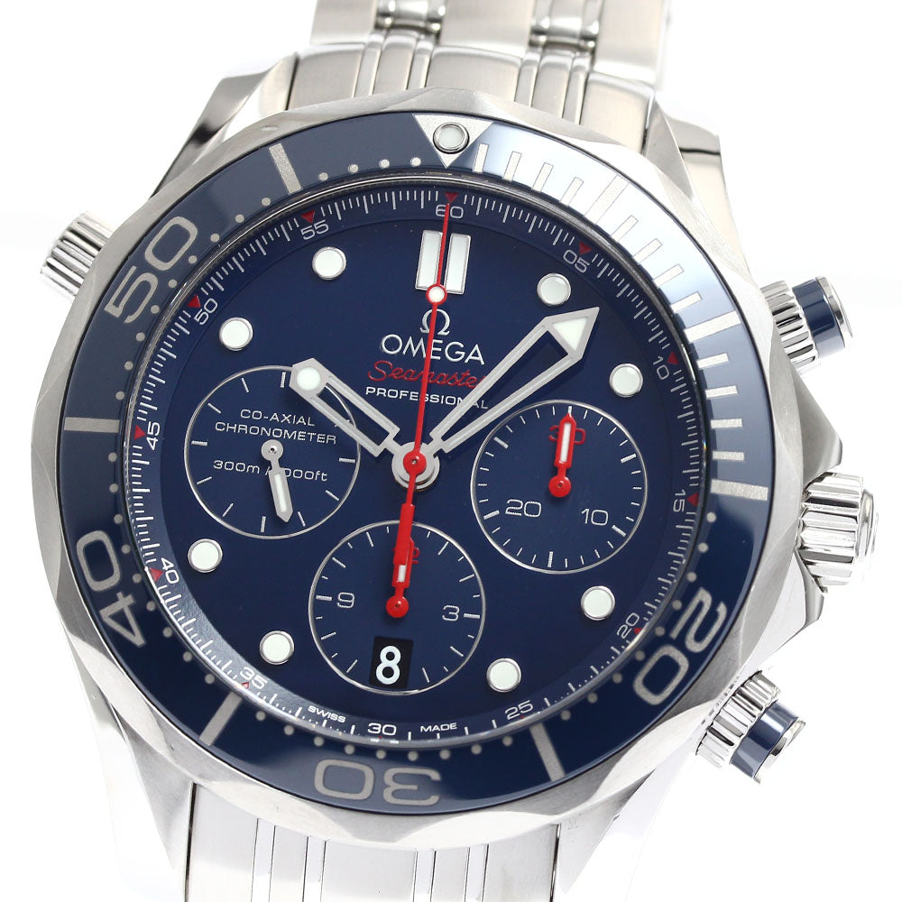 OMEGA Seamaster Pro Divers 300M Date Co-Axial Chronograph AT Men's Watch_901235