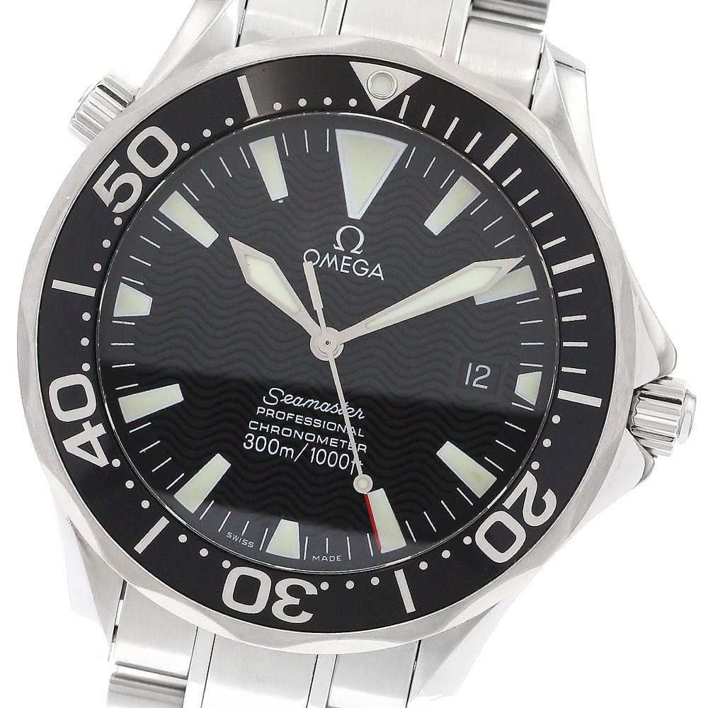 OMEGA Seamaster300 2254.50 Date Black Dial Automatic Men's Watch_901255