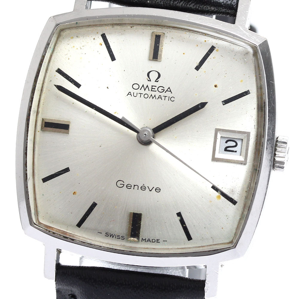 OMEGA Geneve 162.010 Date Square Cal.565 Automatic Men's Watch_901290