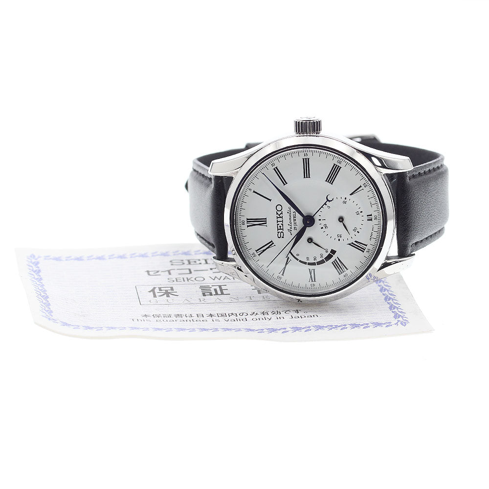 SEIKO Pureza SARW011/6R27-00F0 Power reserve enamel dial Automatic Men's_901299