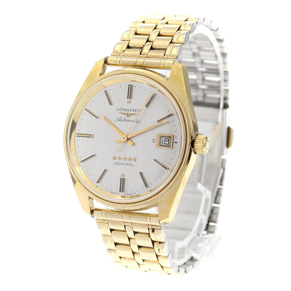 LONGINES Admiral 5 Star Date Silver Dial Automatic Men's Watch_901305