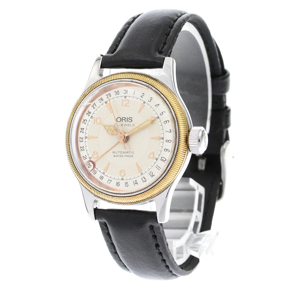 ORIS Big crown 7400 Pointer date Silver Dial Automatic Boy's Watch_901312