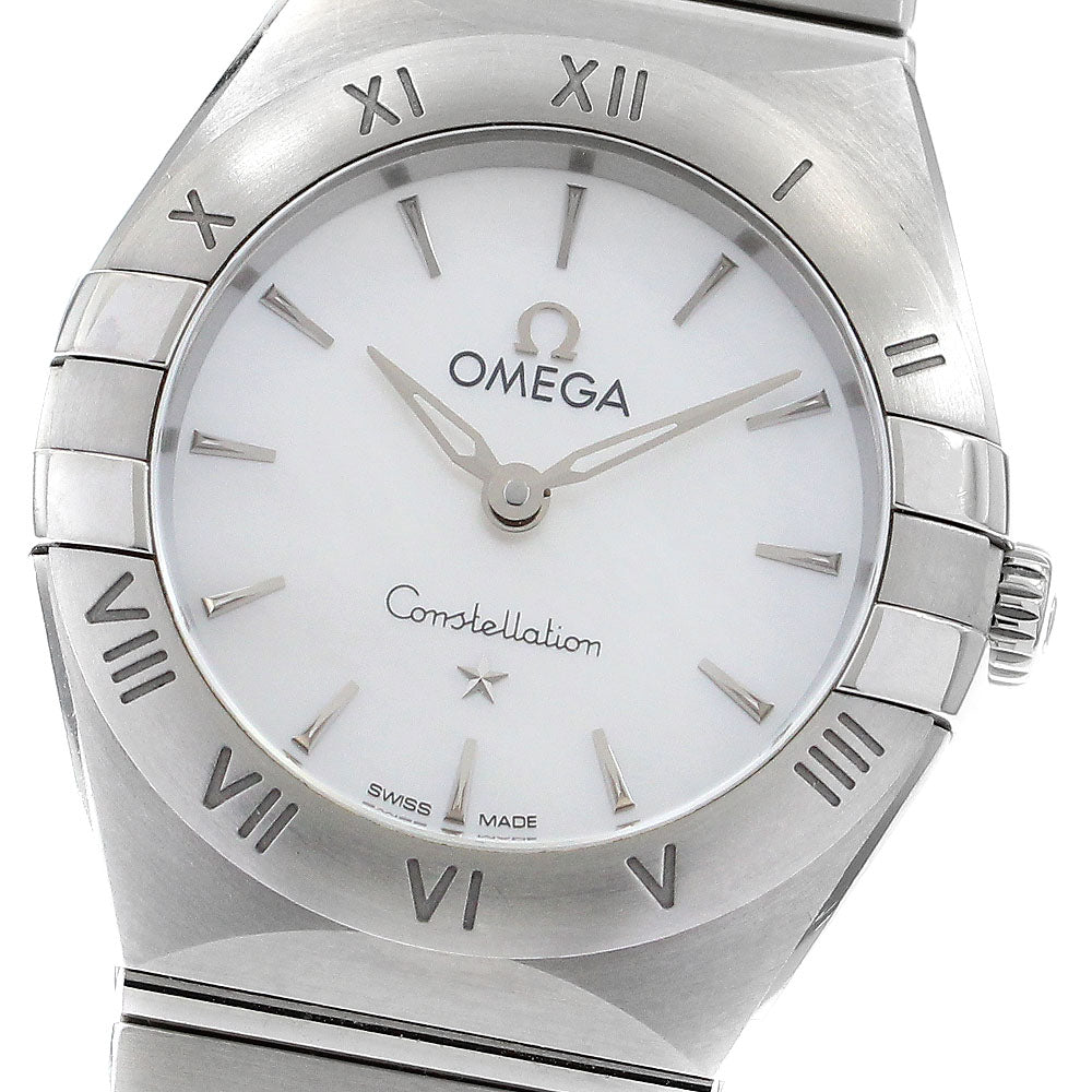 OMEGA Constellation Manhattan 131.10.25.60.05.001 White shell Dial Quartz Ladies Watch_901318