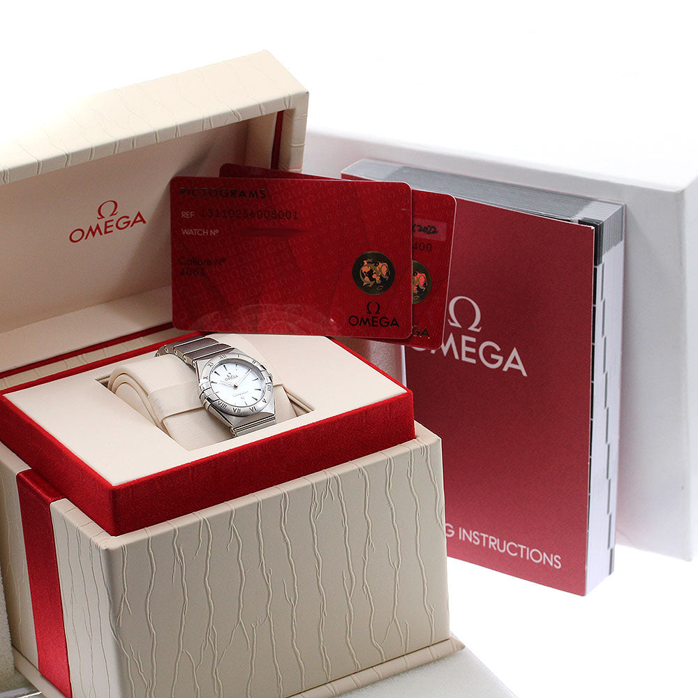 OMEGA Constellation Manhattan 131.10.25.60.05.001 White shell Dial Quartz Ladies Watch_901318