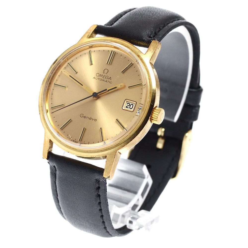 OMEGA Geneve 166.0163 Date Cal.1012 gold Dial Automatic Men's Watch_901321