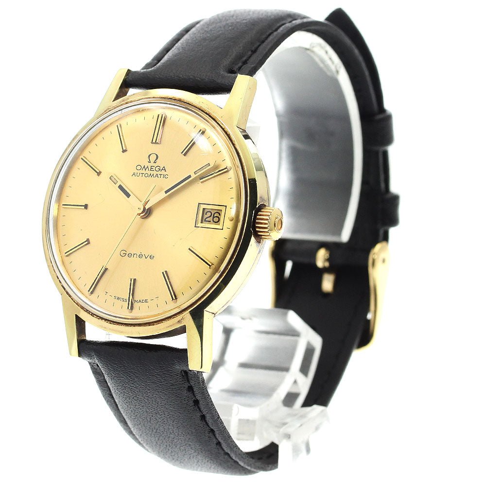 OMEGA Geneve 166.070 Date Cal.565 gold Dial Automatic Men's Watch_901326