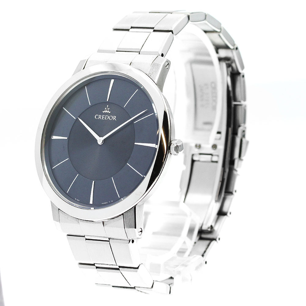 SEIKO CREDOR node GCAT995/8J80-0AD0 black Dial Quartz Men's Watch_901328