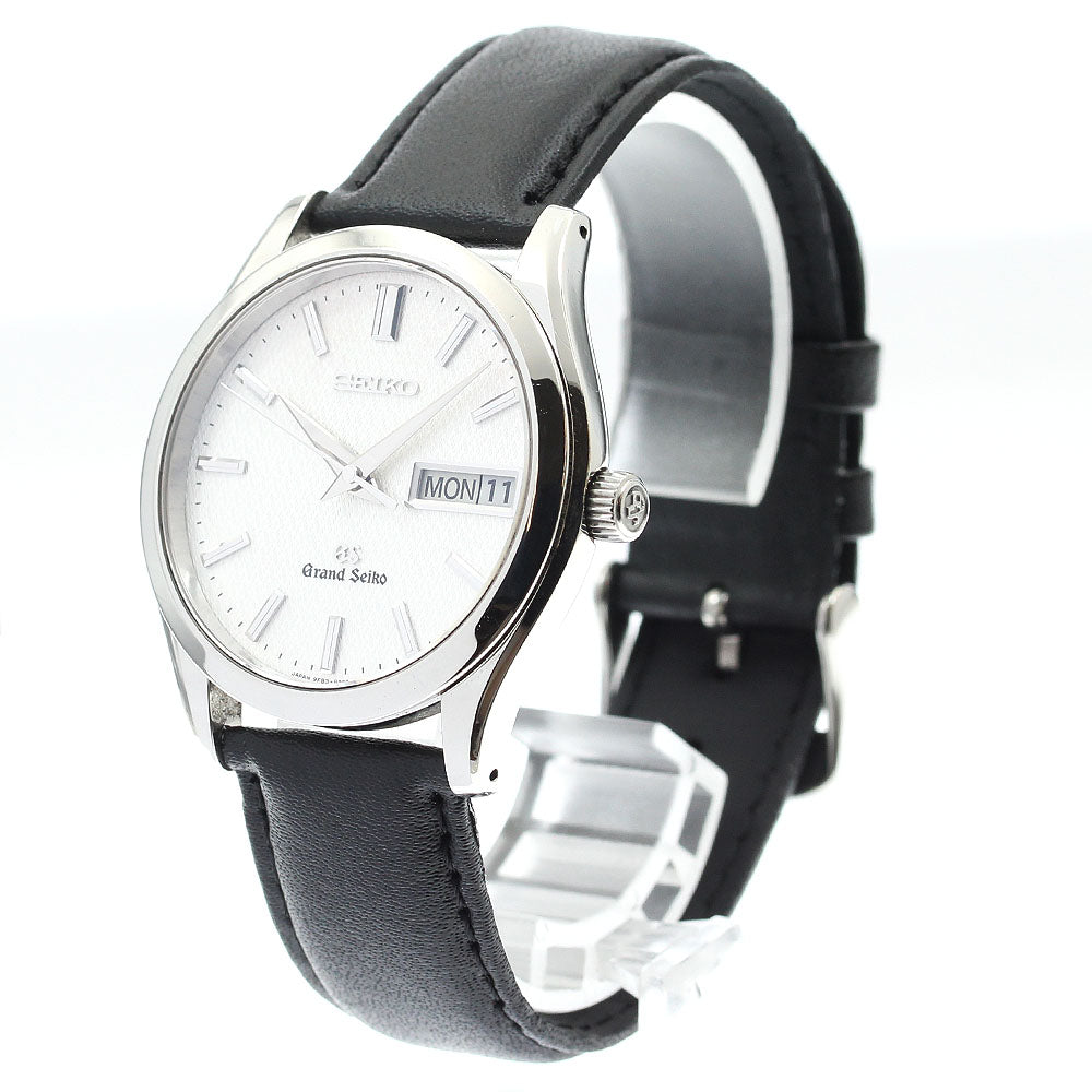 SEIKO Grand Seiko SBGT003/9F83-9A00 Day date Silver Dial Quartz Men's_901332