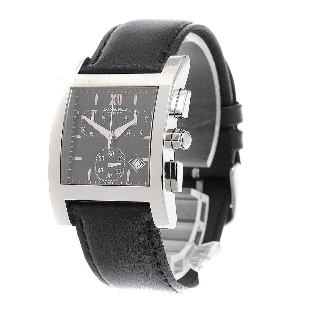 LONGINES Dolcevita L5.668.4 Chronograph black Dial Quartz Men's Watch_901333