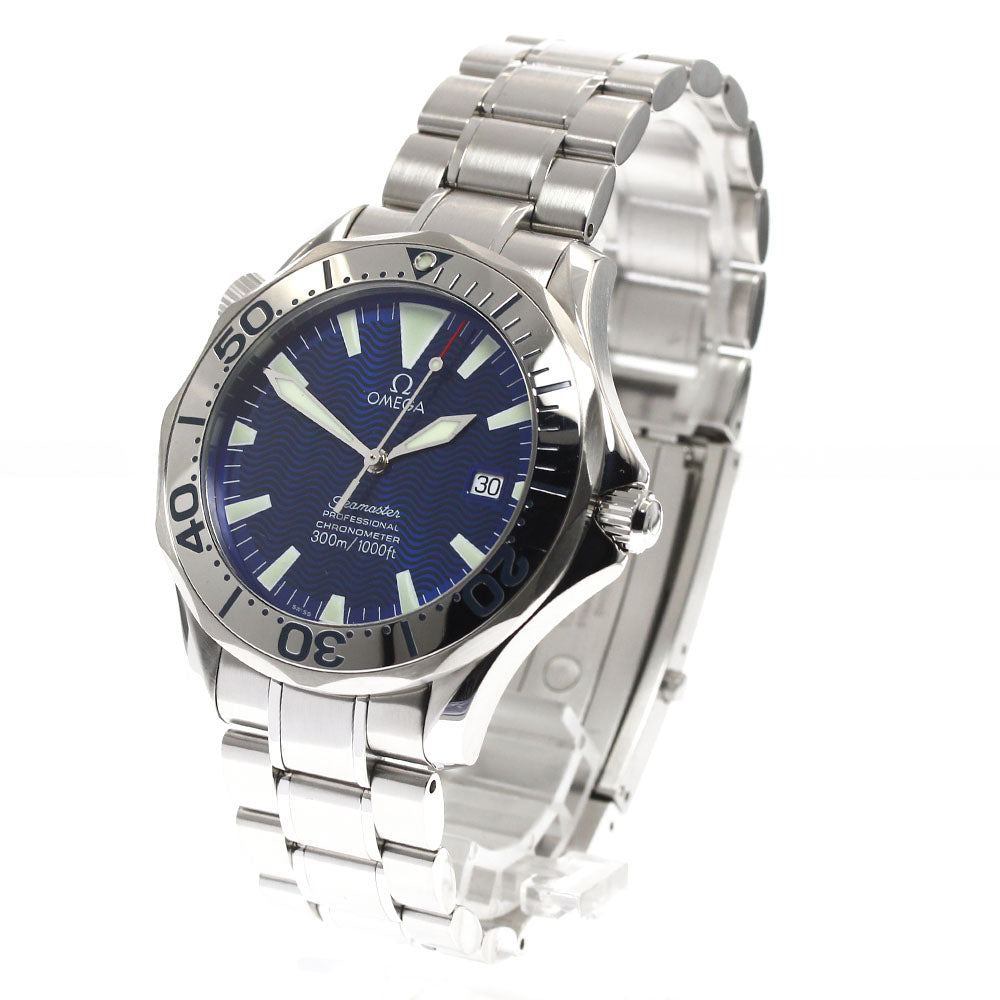 OMEGA Seamaster300 2255.80 Date Blue Dial Automatic Men's Watch_901355
