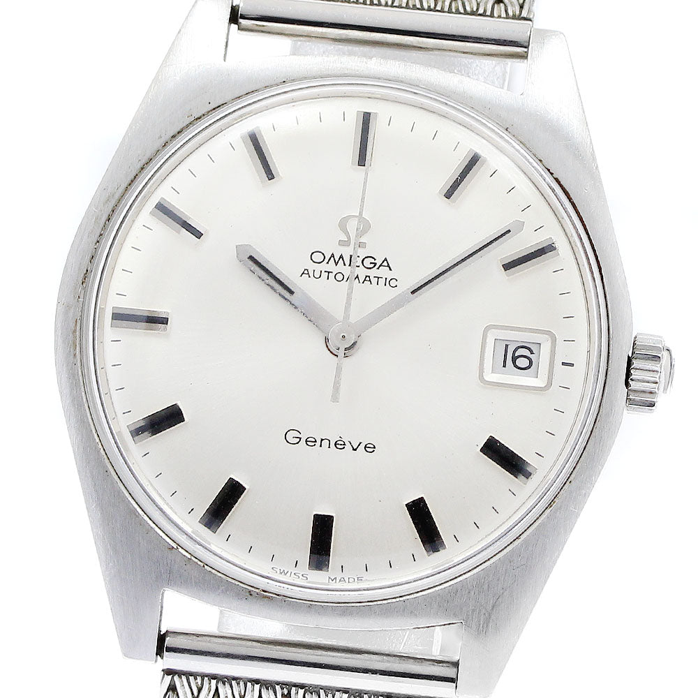 OMEGA Geneve 166.041 Date Cal.565 Silver Dial Automatic Men's Watch_901364