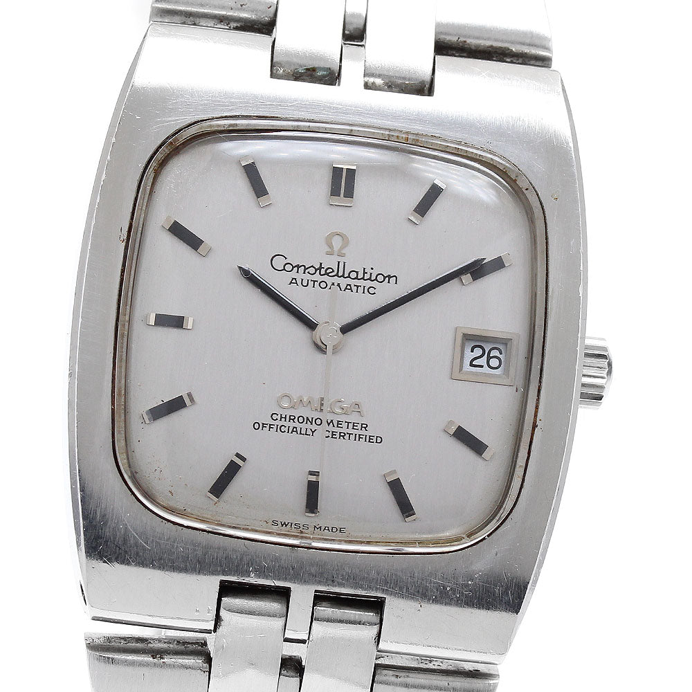 OMEGA Constellation Date chronometer Silver Dial Automatic Men's Watch_901365