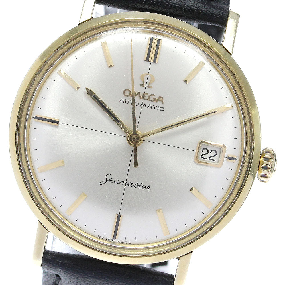 OMEGA Seamaster Date Silver Dial Automatic Men's Watch_901370