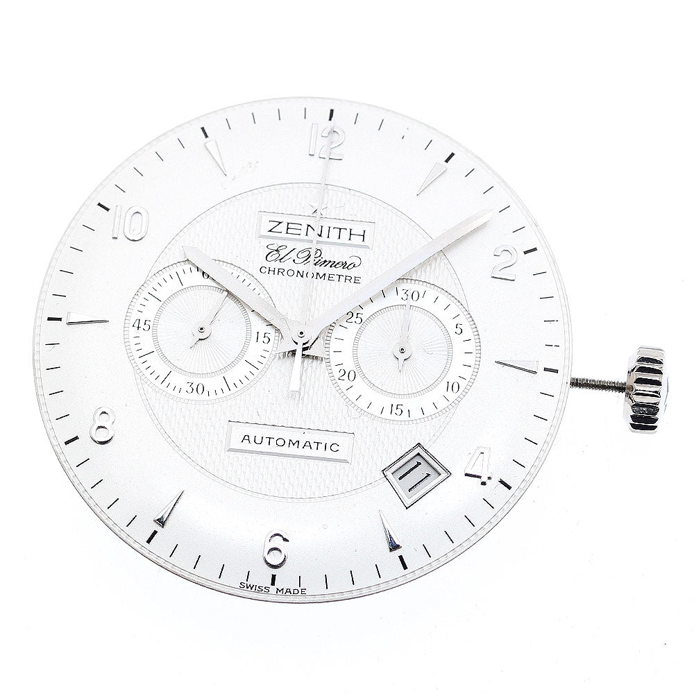 ZENITH Movement Cal.4002 Silver Dial Automatic Men's Watch_901374