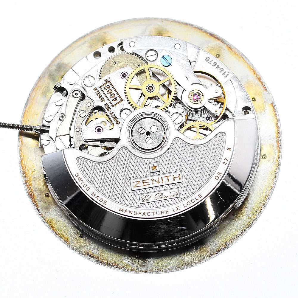 ZENITH Movement Cal.4002 Silver Dial Automatic Men's Watch_901374