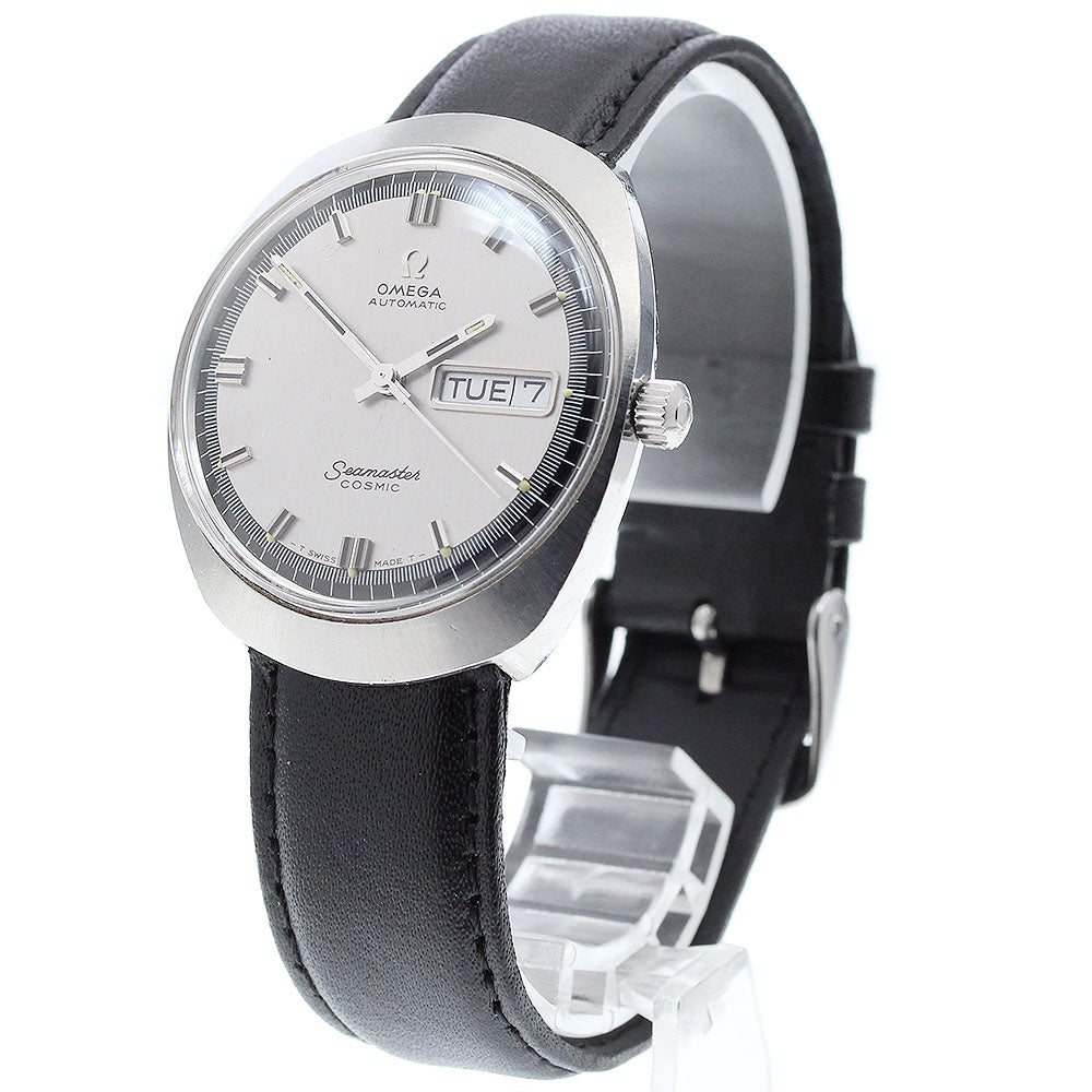OMEGA Seamaster Cosmic 166.035 Day date Silver Dial Automatic Men's Watch_901377