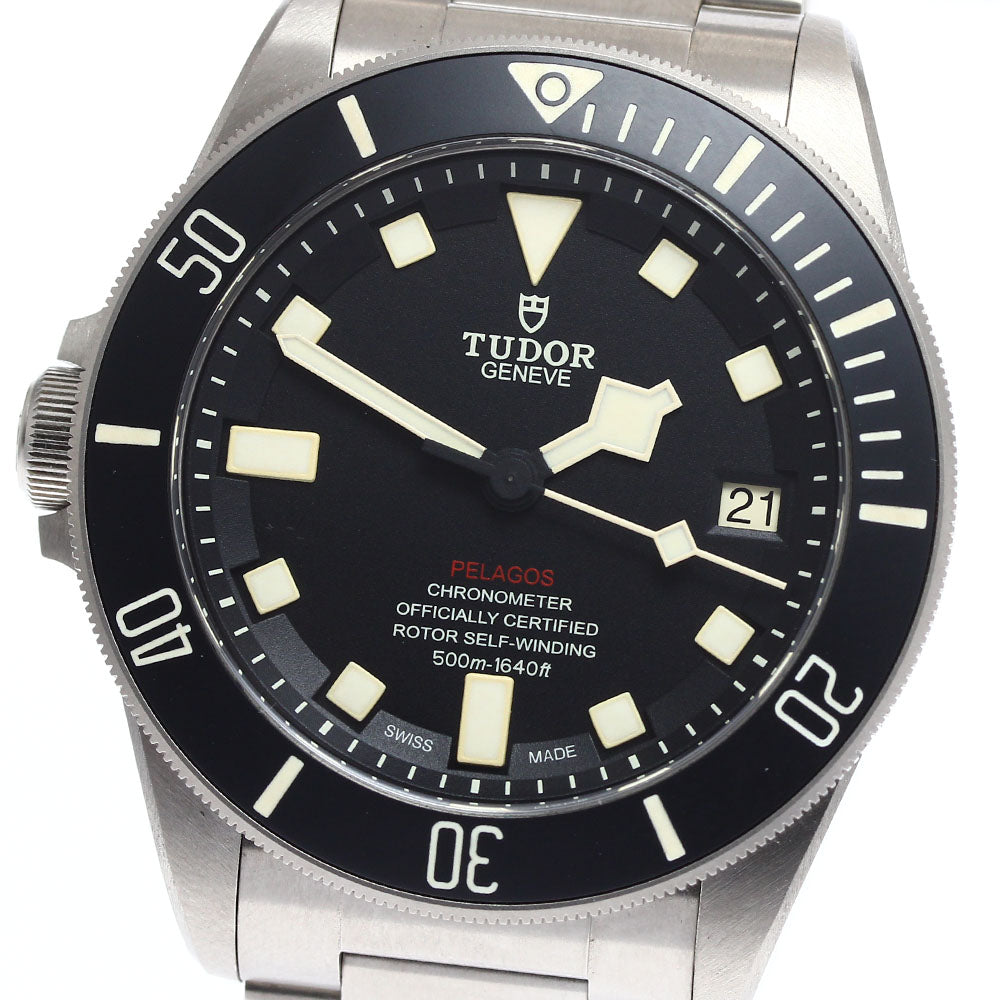 TUDOR Pelagos LHD 25610TNL Date black Dial Automatic Men's Watch_901395