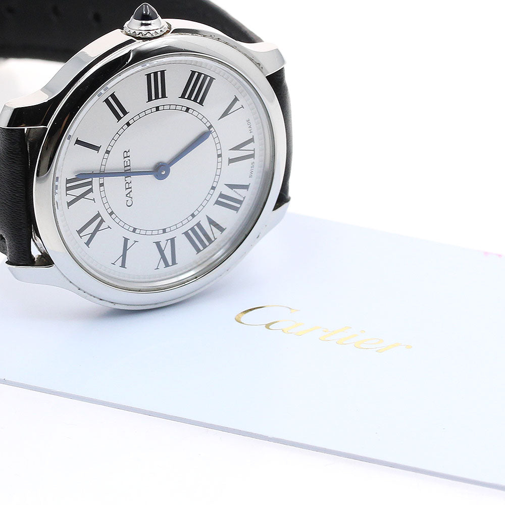 CARTIER Must Rondo WSRN0031 Silver Dial Quartz Boy's Watch_901417