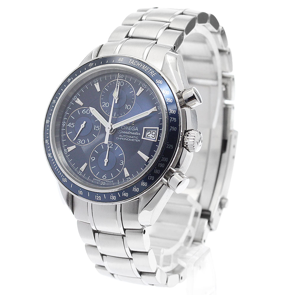 OMEGA Speedmaster 3212.80 Chronograph blue Dial Automatic Men's Watch_901420