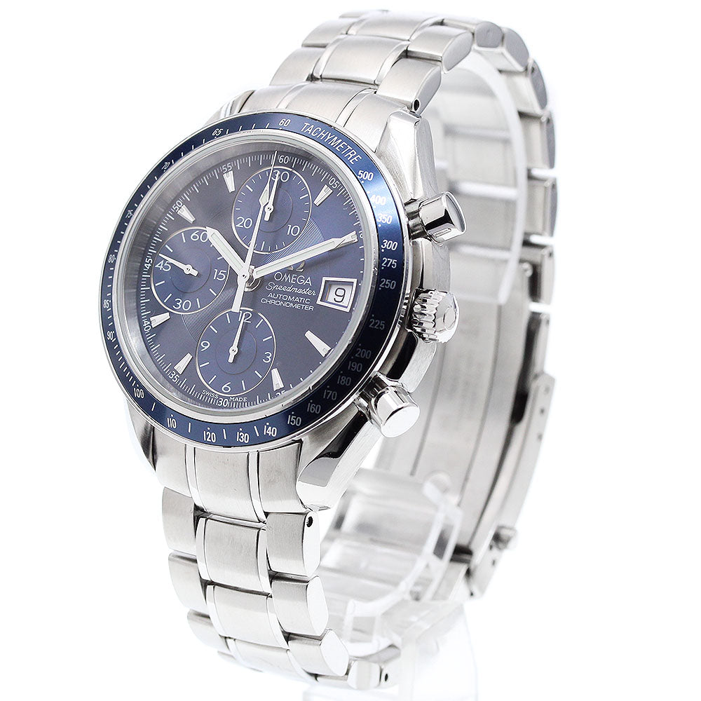 OMEGA Speedmaster 3212.80 Chronograph blue Dial Automatic Men's Watch_901423