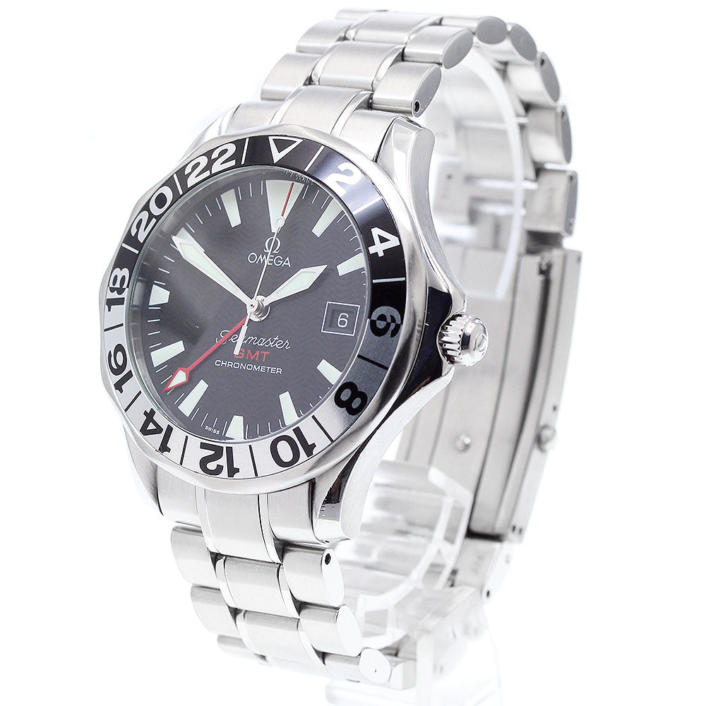 OMEGA Seamaster 300 Jewelry Lopez Model 2536.50 GMT Automatic Men's Watch_901432